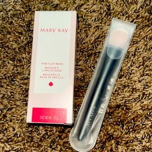 Pink Clay Mask and applicator